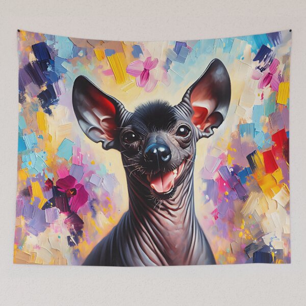 Item preview, Peruvian Inca Orchid Dog Acrylic Print Pet Portrait Dog Lovers designed and sold by Puppy Puzzles Plus.