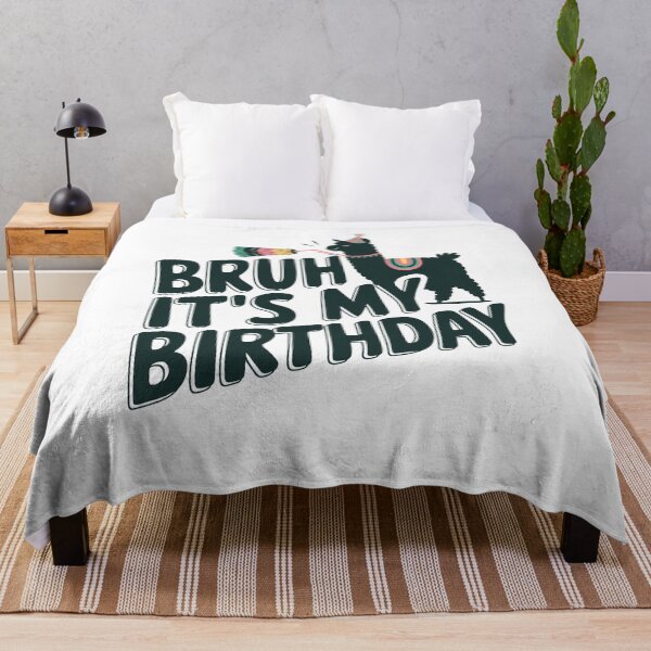 Item preview, Bruh Its My Birthday Llama Pinata Boy Girl Family Party Bday designed and sold by shokA Design.
