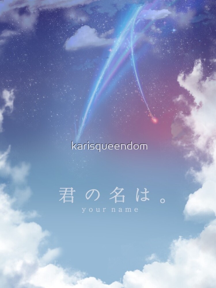 Character face - Kimi no na wa Poster for Sale by karisqueendom