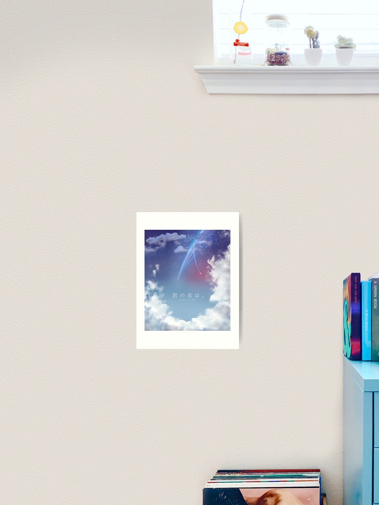 Character face - Kimi no na wa Poster for Sale by karisqueendom