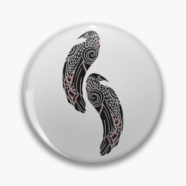 Item preview, Huginn and Muninn designed and sold by AlessiaHV.