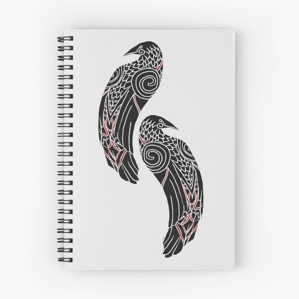 Item preview, Huginn and Muninn designed and sold by AlessiaHV.