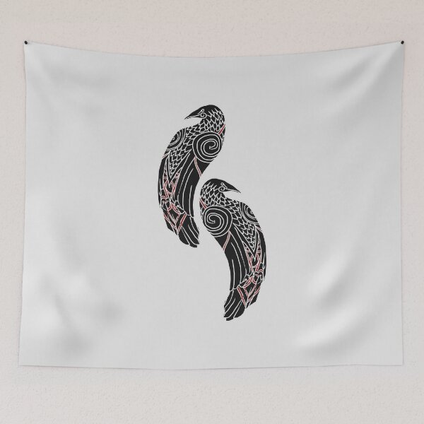 Item preview, Huginn and Muninn designed and sold by AlessiaHV.