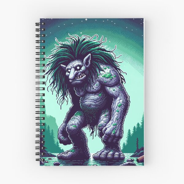 Item preview, Norwegian Troll: Mythical Creature from Norse Mythology vol.13 designed and sold by janarspixels.