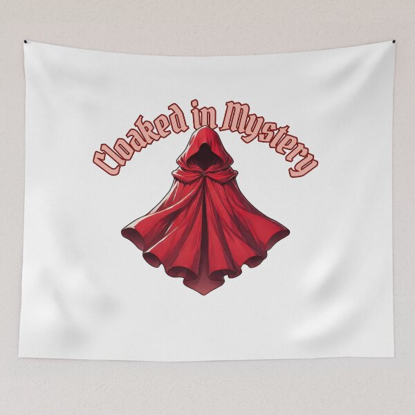 Item preview, Cloaked in Mystery Enigmatic Red Hooded Figure designed and sold by kylmllr101684.