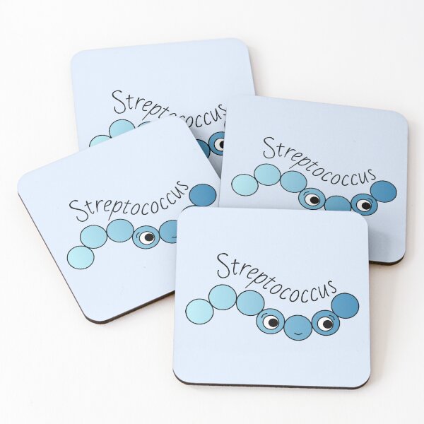 Item preview, Cute streptococcus bacteria designed and sold by MicroMarket.