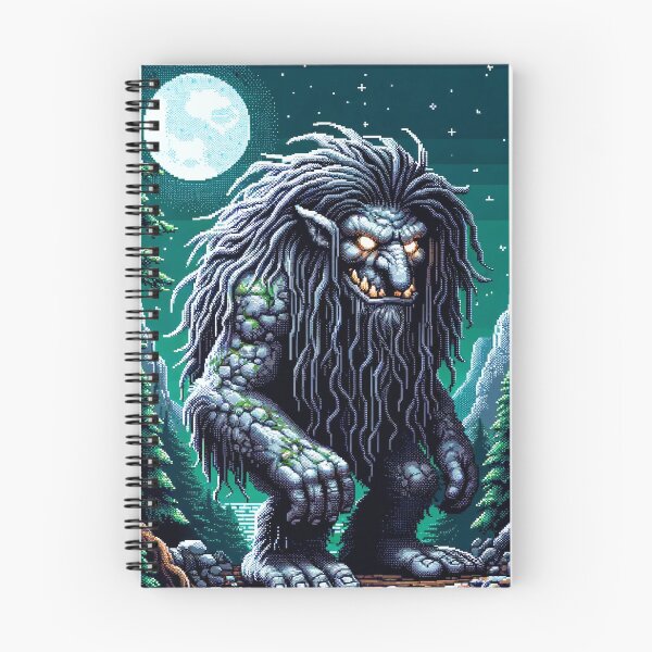 Item preview, Norwegian Troll: Mythical Creature from Norse Mythology vol.14 designed and sold by janarspixels.