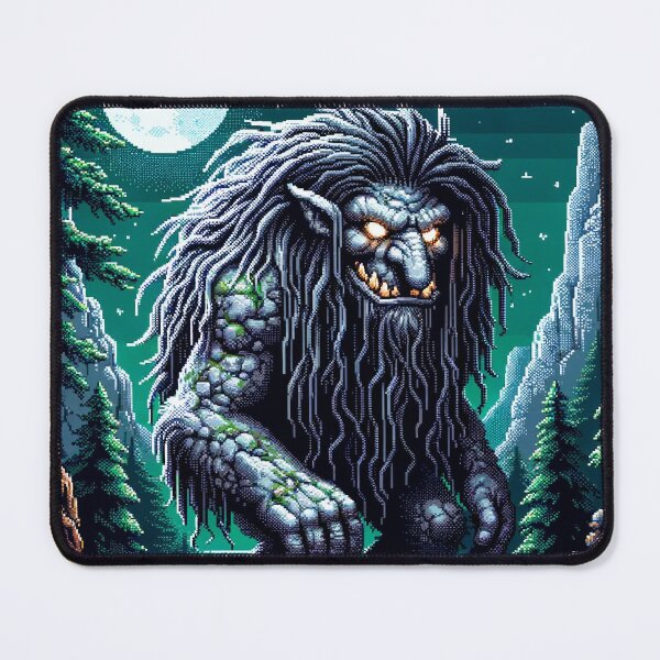 Artikelvorschau, Norwegischer Troll: Fabelwesen aus der nordischen Mythologie, Bd. 14 entworfen und verkauft von janarspixels.