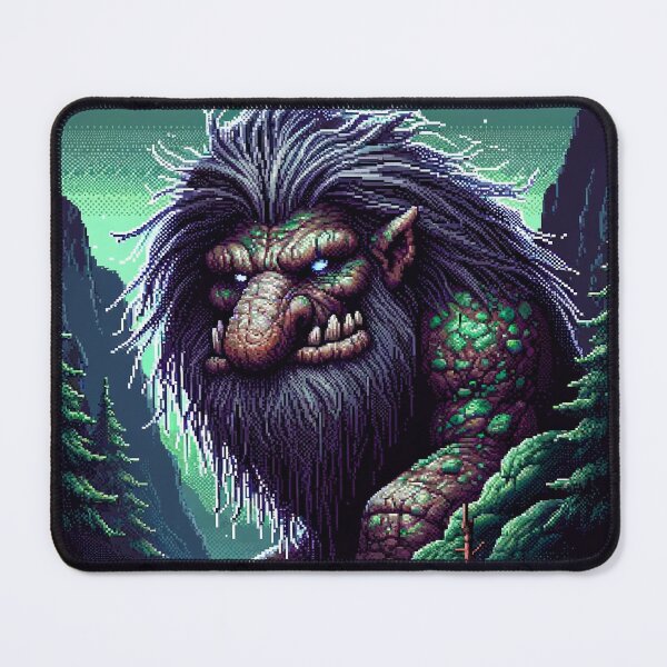 Artikelvorschau, Norwegischer Troll: Fabelwesen aus der nordischen Mythologie, Bd. 15 entworfen und verkauft von janarspixels.