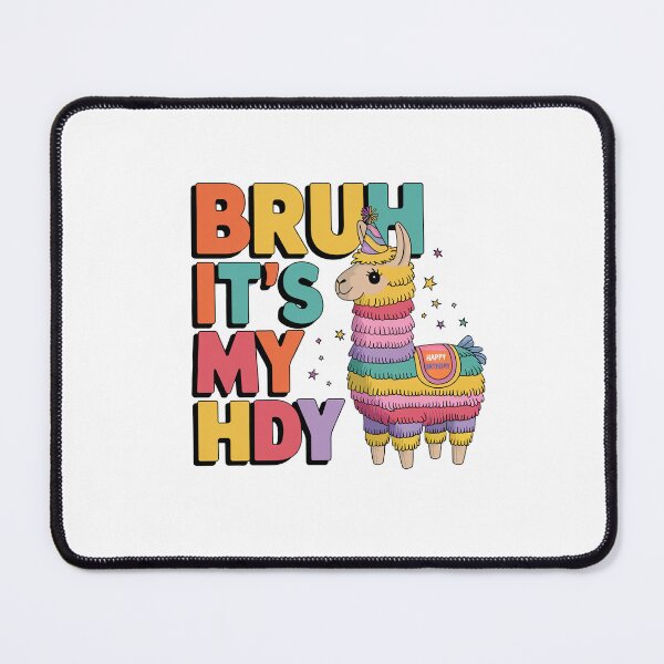 Item preview, Bruh Its My Birthday Llama Pinata Boy Girl Family Party Bday designed and sold by shokA Design.