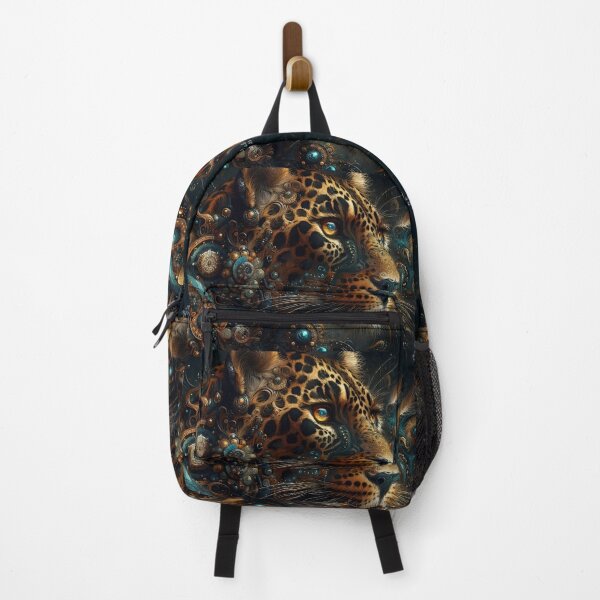 Item preview, Painting of Jewel filled Jaguar Wild Animal in Modernism designed and sold by Yogibear & Rachelle .