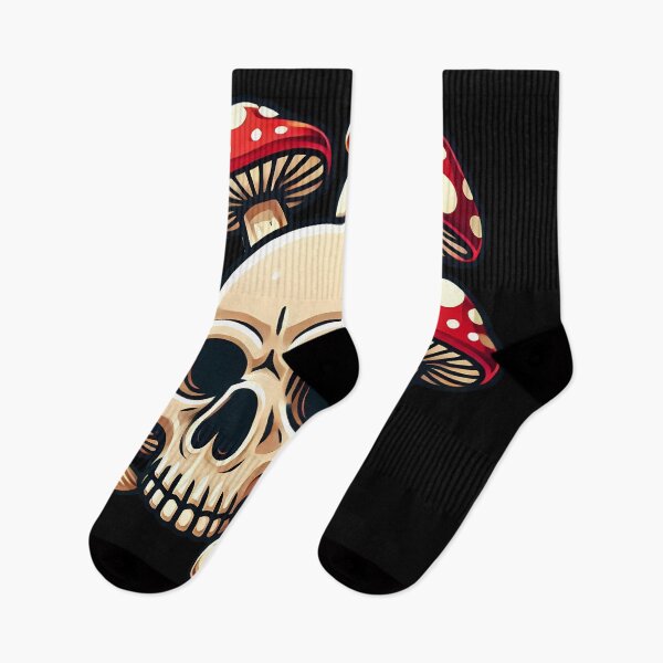 Item preview, Mushroom Skull Fusion. designed and sold by Linework Studio.
