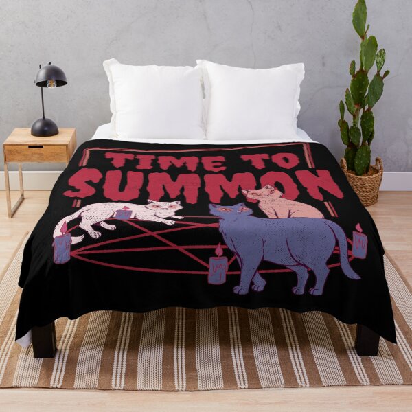 Item preview, timre to summon Spooky Cat satan Trio Halloween designed and sold by DrawHandArt.