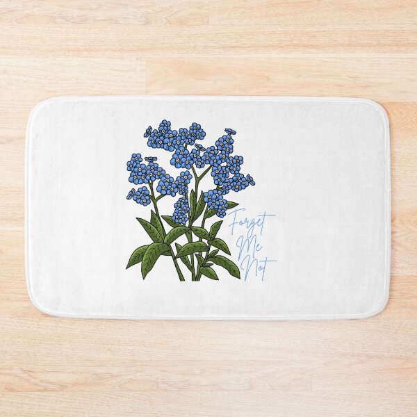 Item preview, Alaska State Forget Me Not Flower Doodle T-shirt Sticker designed and sold by ThinkNature!.