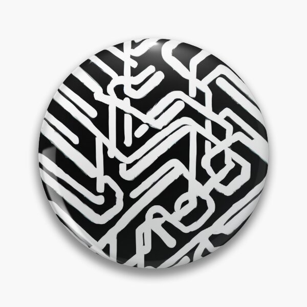 Item preview, Futuristic White and Black Wiring - Seamless Pattern designed and sold by Chubuter.