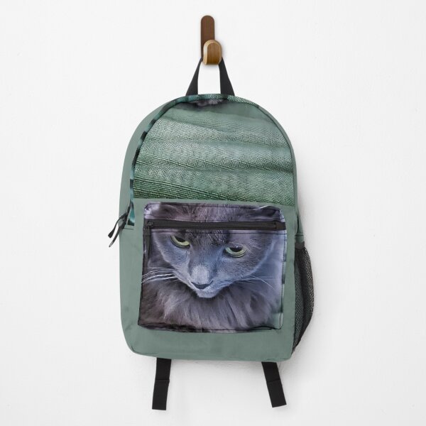 Item preview, Gray Green Eyed Cat designed and sold by PandLcreations.