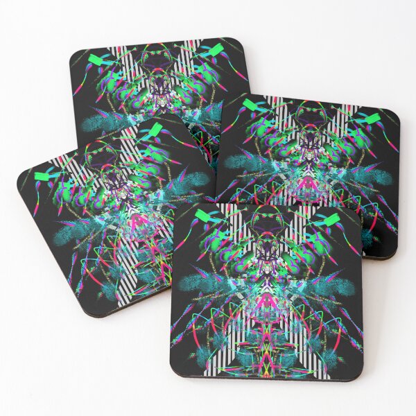 Item preview, Abstract Psychedelic Symmetry 1 designed and sold by Discordant Dreams Art.