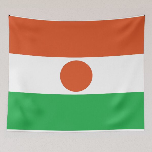 Item preview, Nigerien Flag designed and sold by wickedcartoons.