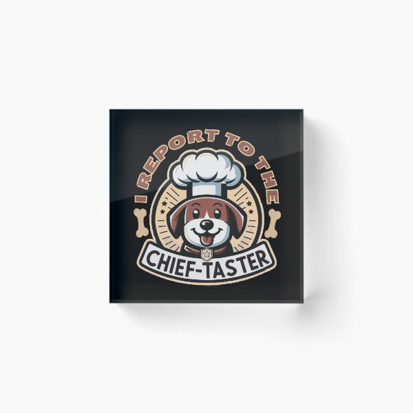 Item preview, Canine Chef Pride - Wear Your Pet Chef Attitude Funny Dog Chef Design designed and sold by Woof-Worthy-ART.