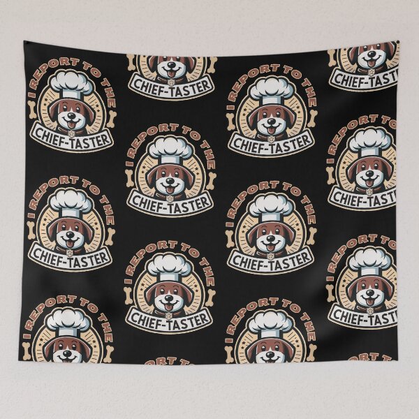 Item preview, Canine Chef Pride - Wear Your Pet Chef Attitude Funny Dog Chef Design designed and sold by Woof-Worthy-ART.