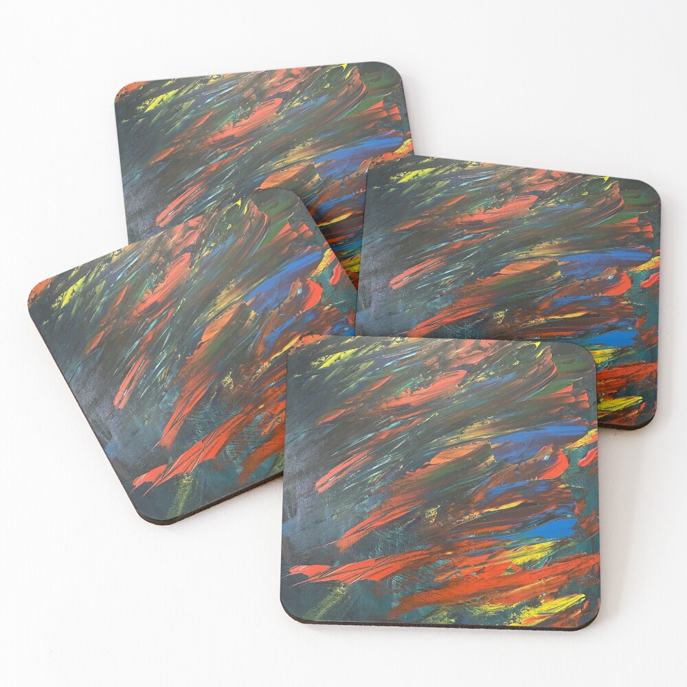 Item preview, Coasters (Set of 4) designed and sold by AbstractWhim.