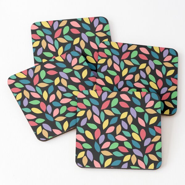 Item preview, Colored Leaves Pattern  designed and sold by Jeallan Designs.