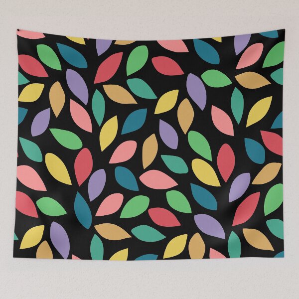 Item preview, Colored Leaves Pattern  designed and sold by Jeallan Designs.