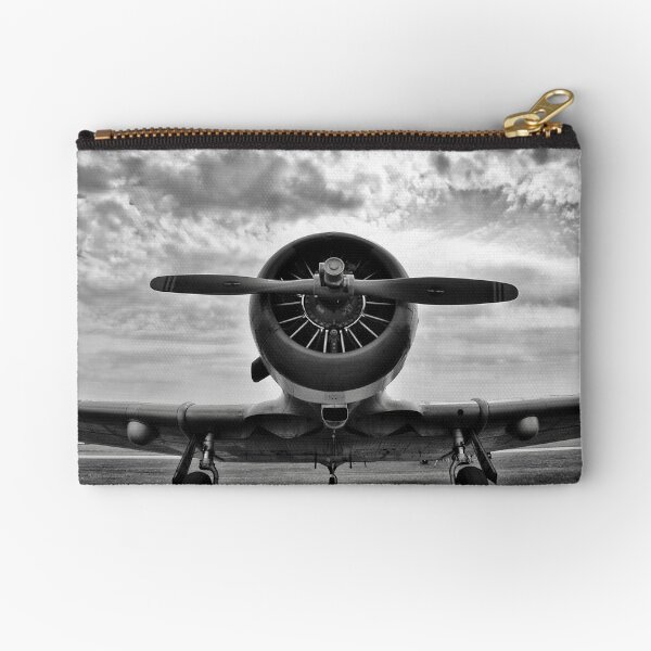 Warbird BW Zipper Pouch
