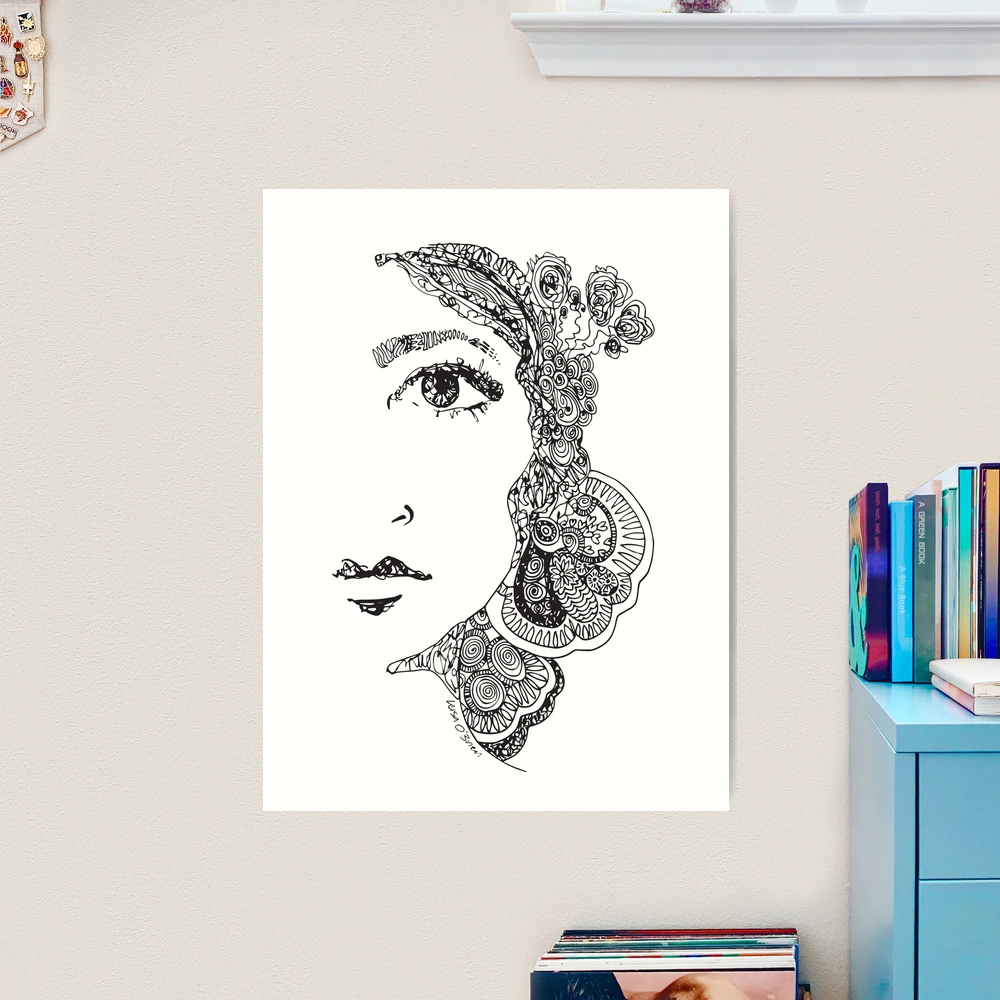 絵画 face oka zine und voild face oka zine und voild