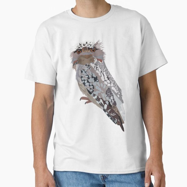 Item preview, T is for Tawny Frogmouth ,Frogmouth: The Mysterious Nocturnal Bird with a Wide Beak designed and sold by PrettylittlepastelUk.