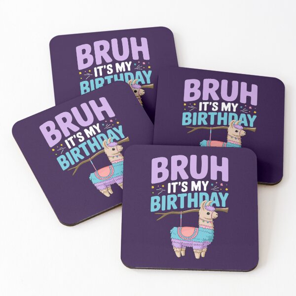 Item preview, Bruh Its My Birthday Llama Pinata Boy Girl Family Party Bday  designed and sold by shokA Design.