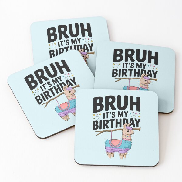 Item preview, Bruh Its My Birthday Llama Pinata Boy Girl Family Party Bday  designed and sold by shokA Design.