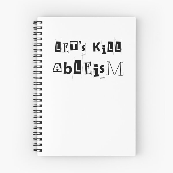 Item preview, Unalive Ableism designed and sold by TheBoyTeacher.