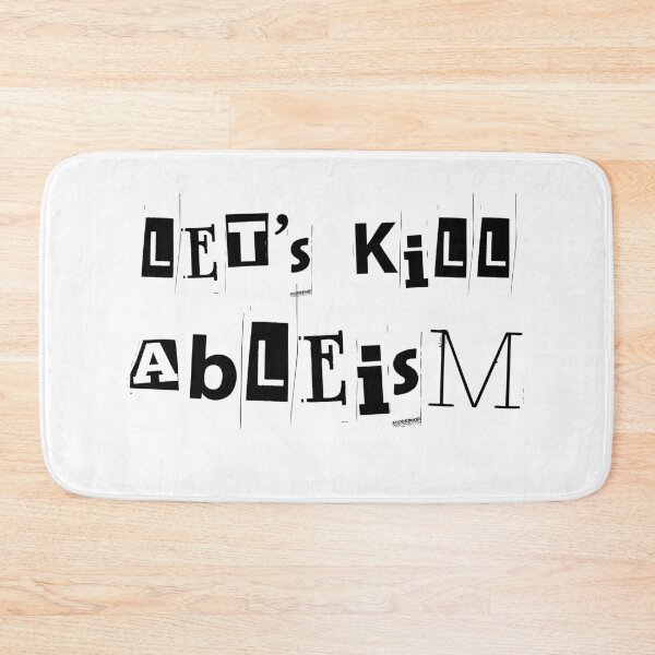 Item preview, Unalive Ableism designed and sold by TheBoyTeacher.
