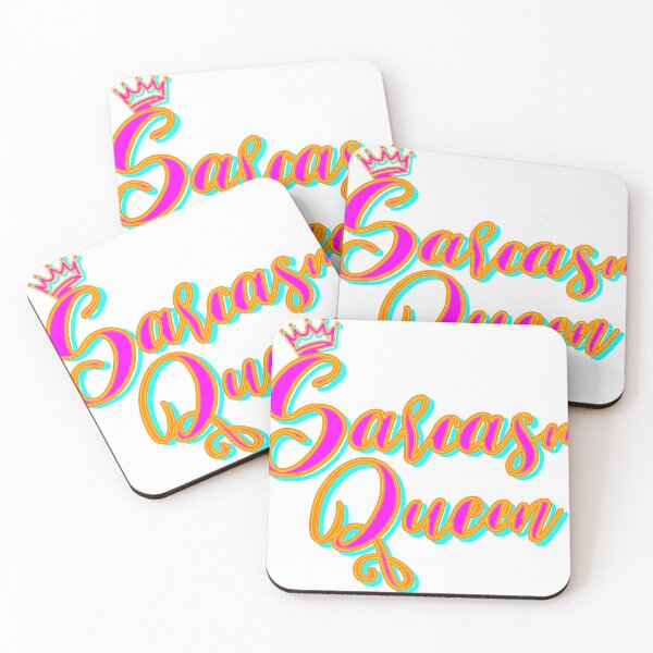 Item preview, Sarcasm Queen – Bold and Witty Statement Design designed and sold by Smiling29.