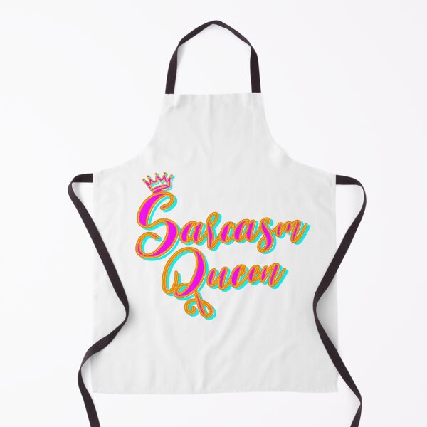 Item preview, Sarcasm Queen – Bold and Witty Statement Design designed and sold by Smiling29.