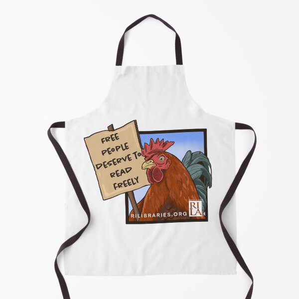 Item preview, Free People Deserve to Read Freely - Rhody designed and sold by RILIbraries.