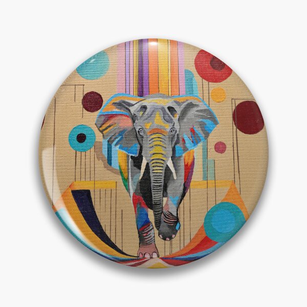 Item preview, Elephant Stride Through Spectrum designed and sold by Darcydoesart.