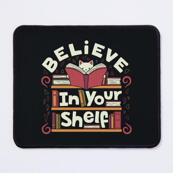 Item preview, Believe In Your Shelf Cat by Tobe Fonseca designed and sold by Tobe Fonseca®.