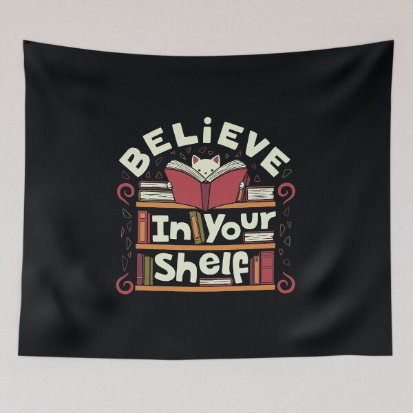Item preview, Believe In Your Shelf Cat by Tobe Fonseca designed and sold by Tobe Fonseca®.