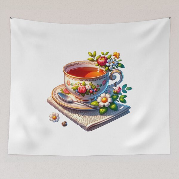 Item preview, Tea & Anticipation | Awaiting Whistledown’s Latest designed and sold by PedroStyle.