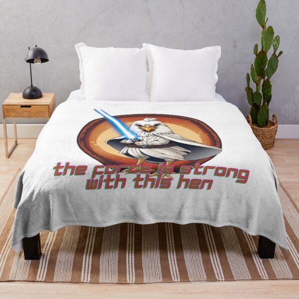 Item preview, The Force is Strong with this Hen designed and sold by RedBirdRanch.