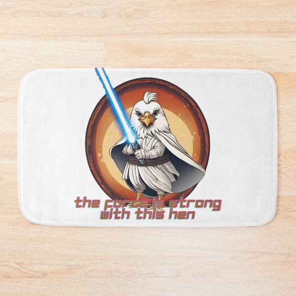 Item preview, The Force is Strong with this Hen designed and sold by RedBirdRanch.