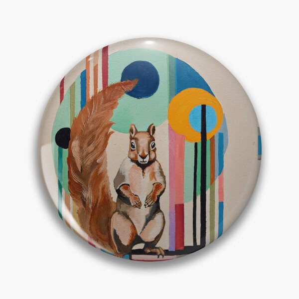 Item preview, Squirrel in the Celestial Grid designed and sold by Darcydoesart.