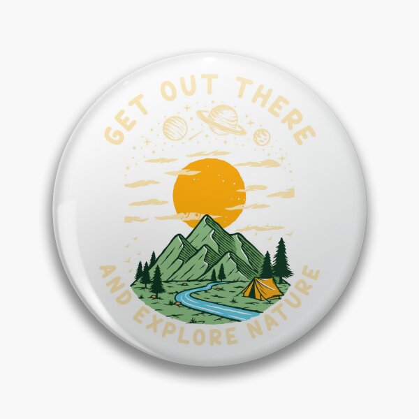 Item preview, Get Out There and Explore Nature  designed and sold by TheCampingHiker.