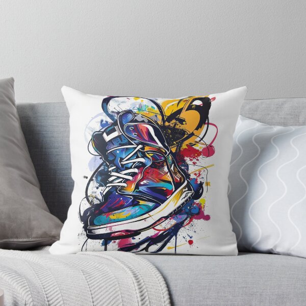 Item preview, Splashing Sneakers: Dynamic Pop Art designed and sold by dharanna.