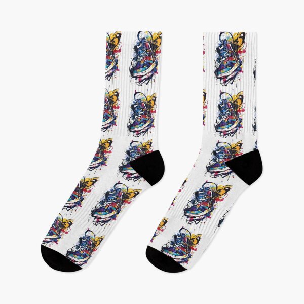 Item preview, Splashing Sneakers: Dynamic Pop Art designed and sold by dharanna.
