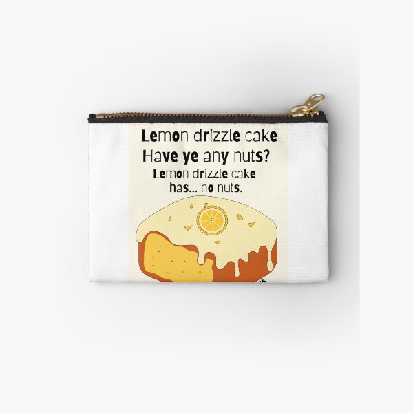 Item preview, Lemon Drizzle Cake, Have ye any nuts? designed and sold by RunningJoke.