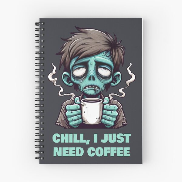 Item preview, Zombie Morning Vibes –I just need coffee designed and sold by WDDesignShop.