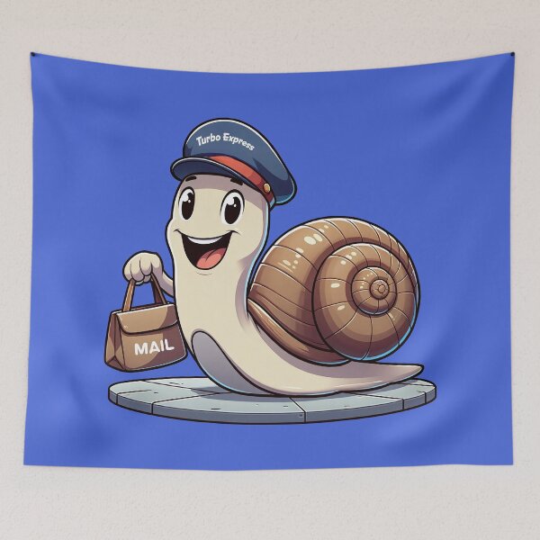 Item preview, Snail Mail Turbo Express designed and sold by TeddVentures.